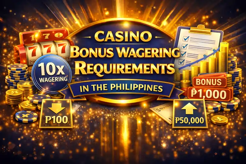 Casino Bonus Wagering Requirements in the Philippines